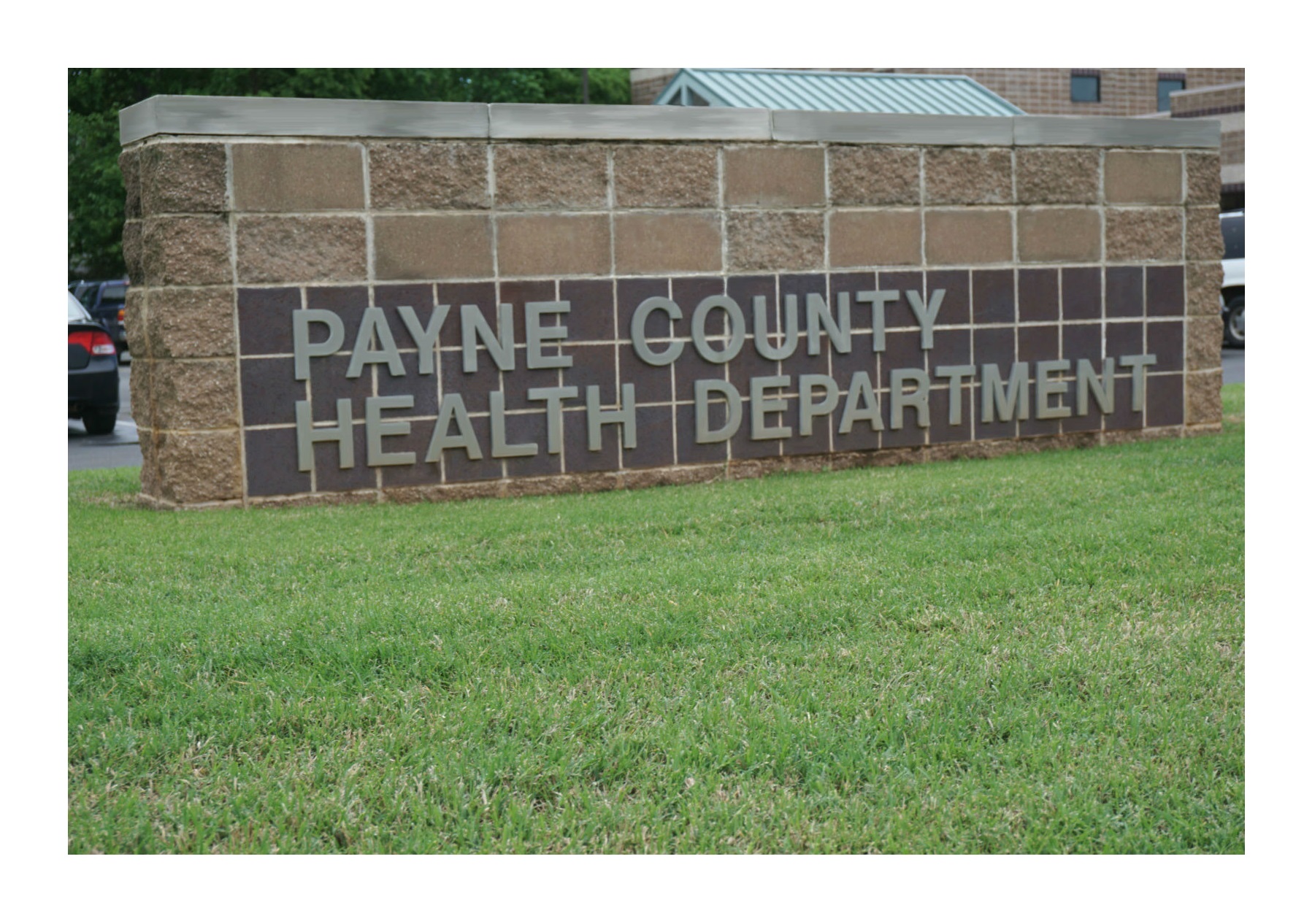 Payne County Health Department Sign