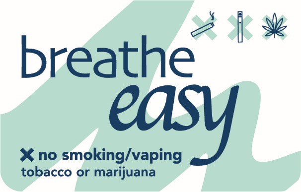 A Breathe Easy decal 