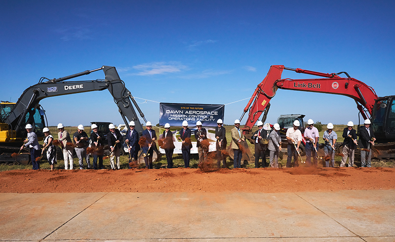 Dawn Aerospace Hangar Groundbreaking Ceremony 2026