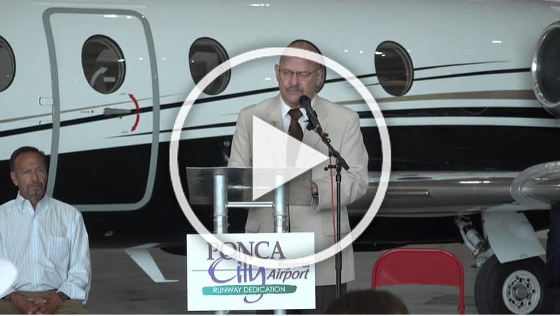 Ponca City Regional Airport Hosts Runway Dedication