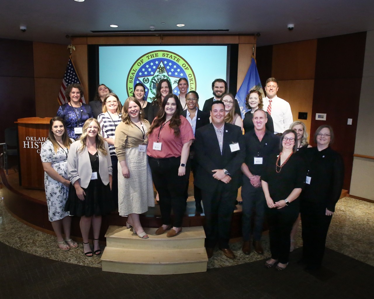 2022 pinning ceremony group picture