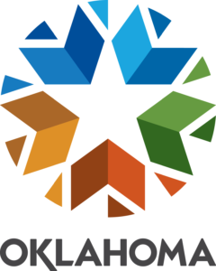 State star and Oklahoma text logo - Large Symbol B