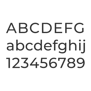Typography - Montserrat for headings & Open Sans for body text