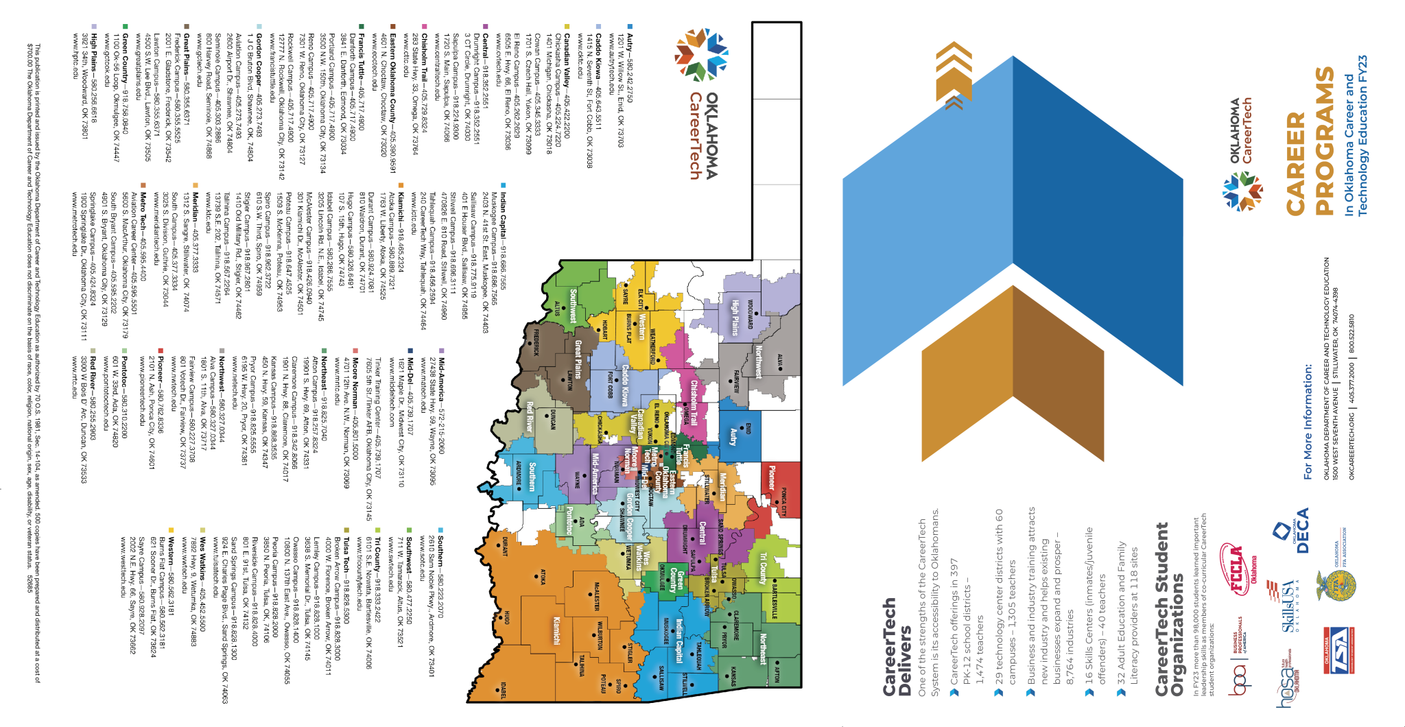 Tech Center career programs guide (front)