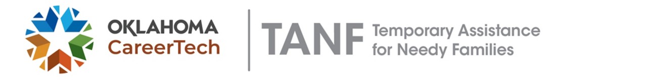 Temporary Assistance for Needy Families divisional logo with white background (side-by-side) is for digital use only