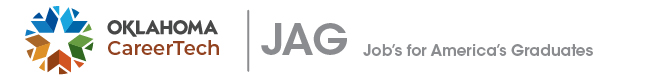 Jobs for America's Graduates divisional logo with white background (side-by-side) for digital use only