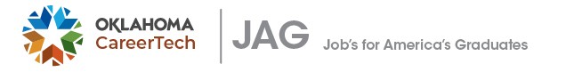 Jobs for America's Graduates divisional logo with white background (side-by-side) for digital use only