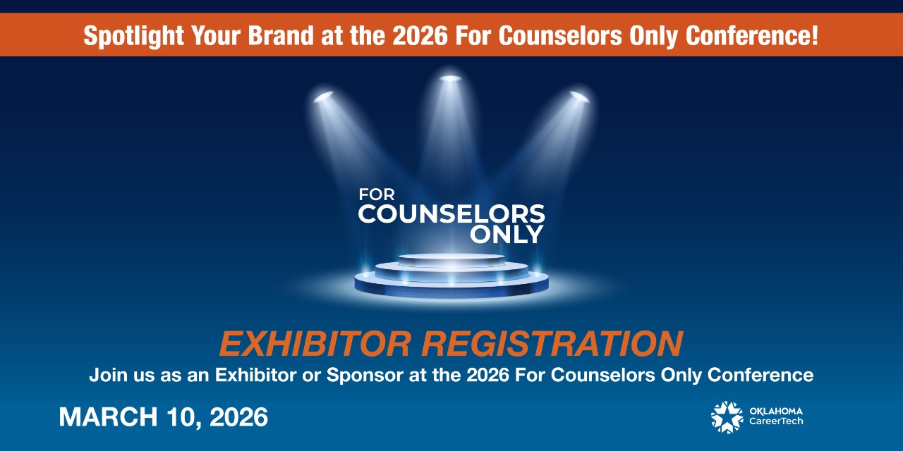 Header banner image -Exhibitor For Counselors Only