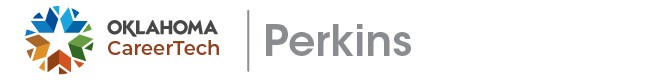 Perkins (large text) divisional logo with white background (side-by-side) is for digital use only