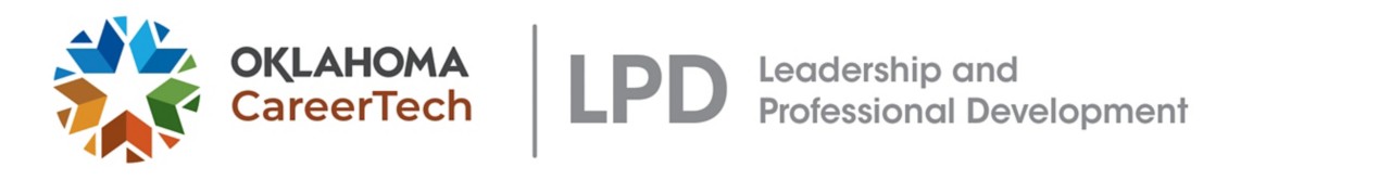 Leadership and Professional Development divisional logo with white background (side-by-side) is for digital use only