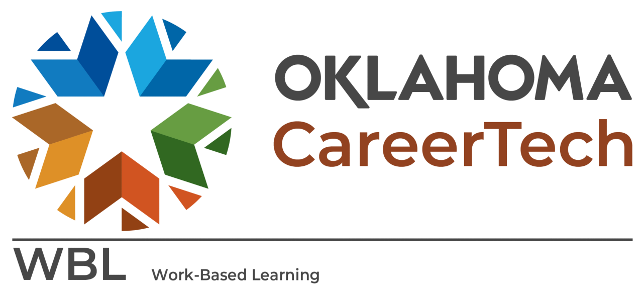Work-Based Learning divisional logo with transparent background (stacked) is for printing