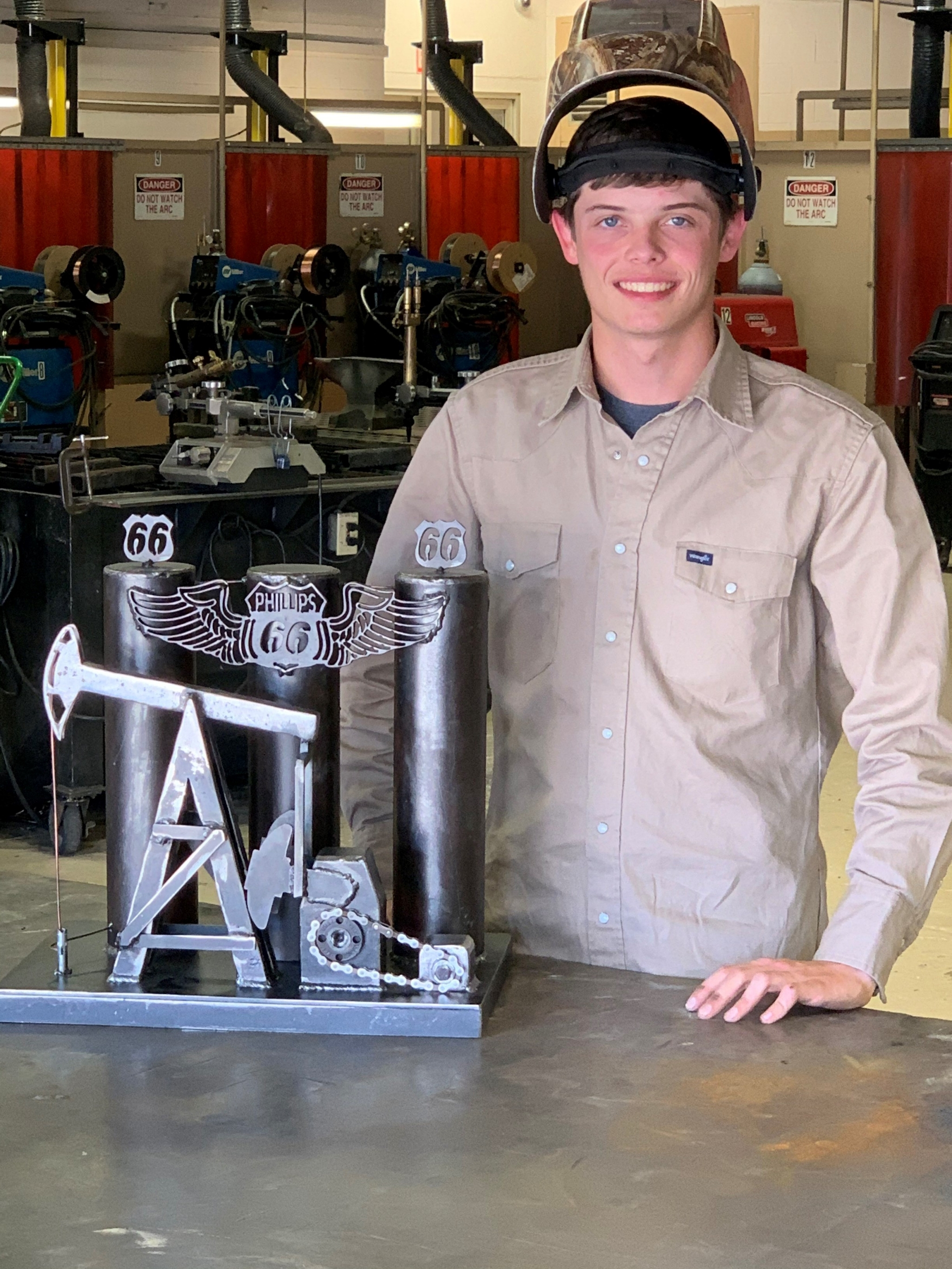 retherford-evan Oklahoma CareerTech champion from Central Technology Center and the SkillsUSA student organization,