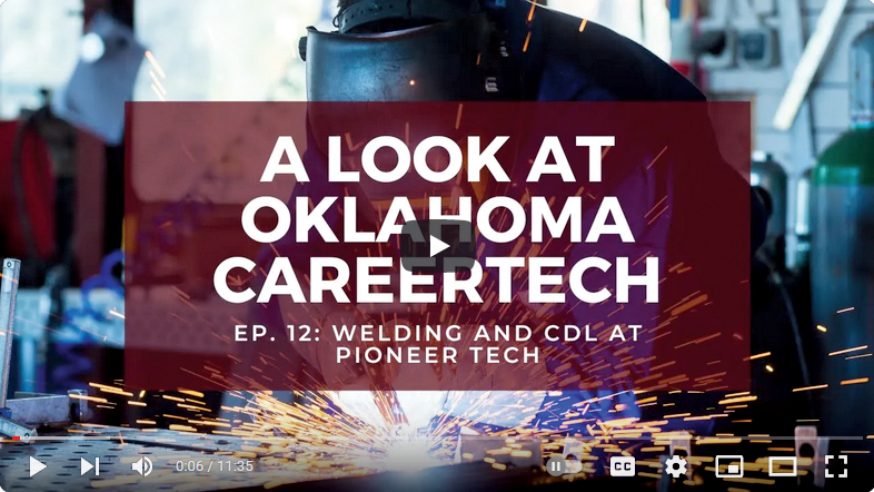 Link to Lt. Gov. Matt Pinnell's video series "A Look at Oklahoma CareerTech" opens in new tab.