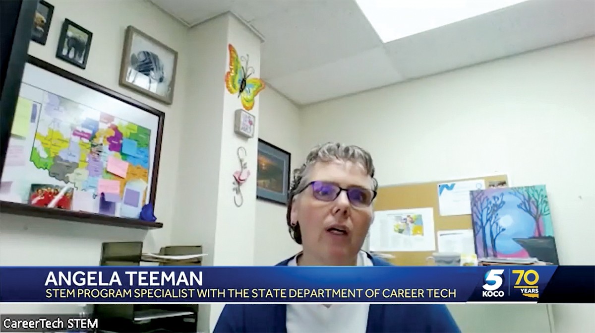Angela Teeman, STEM program specialist at Oklahoma CareerTech, talks to KOCO about the importance of STEM education.