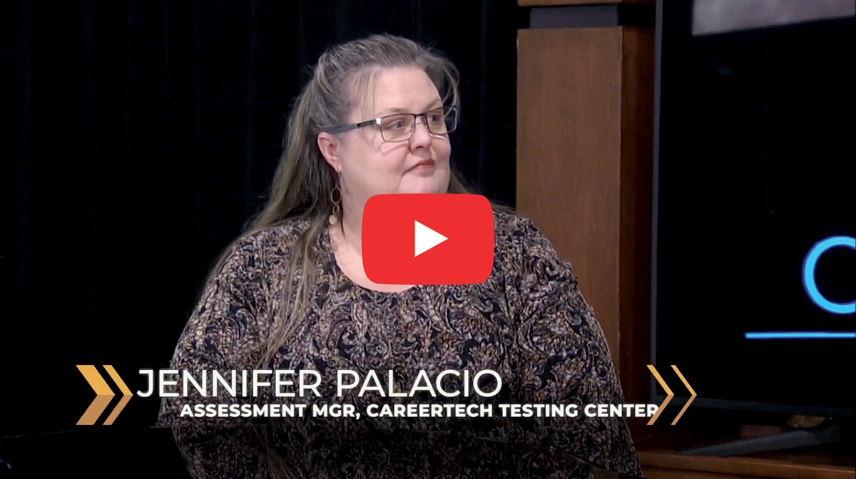 Jennifer Palacio, assessment manager, CareerTech Testing Center