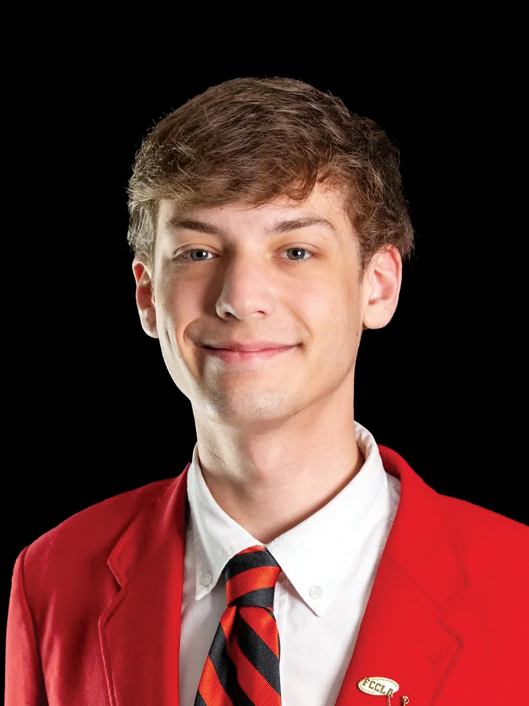 Brandon Weibel, Silo FCCLA, was elected national FCCLA president.