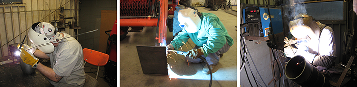 hodgen-welding-fabrication Photos of inmates attending Welding/Fabrication training at Jim E. Hamilton Skills Center