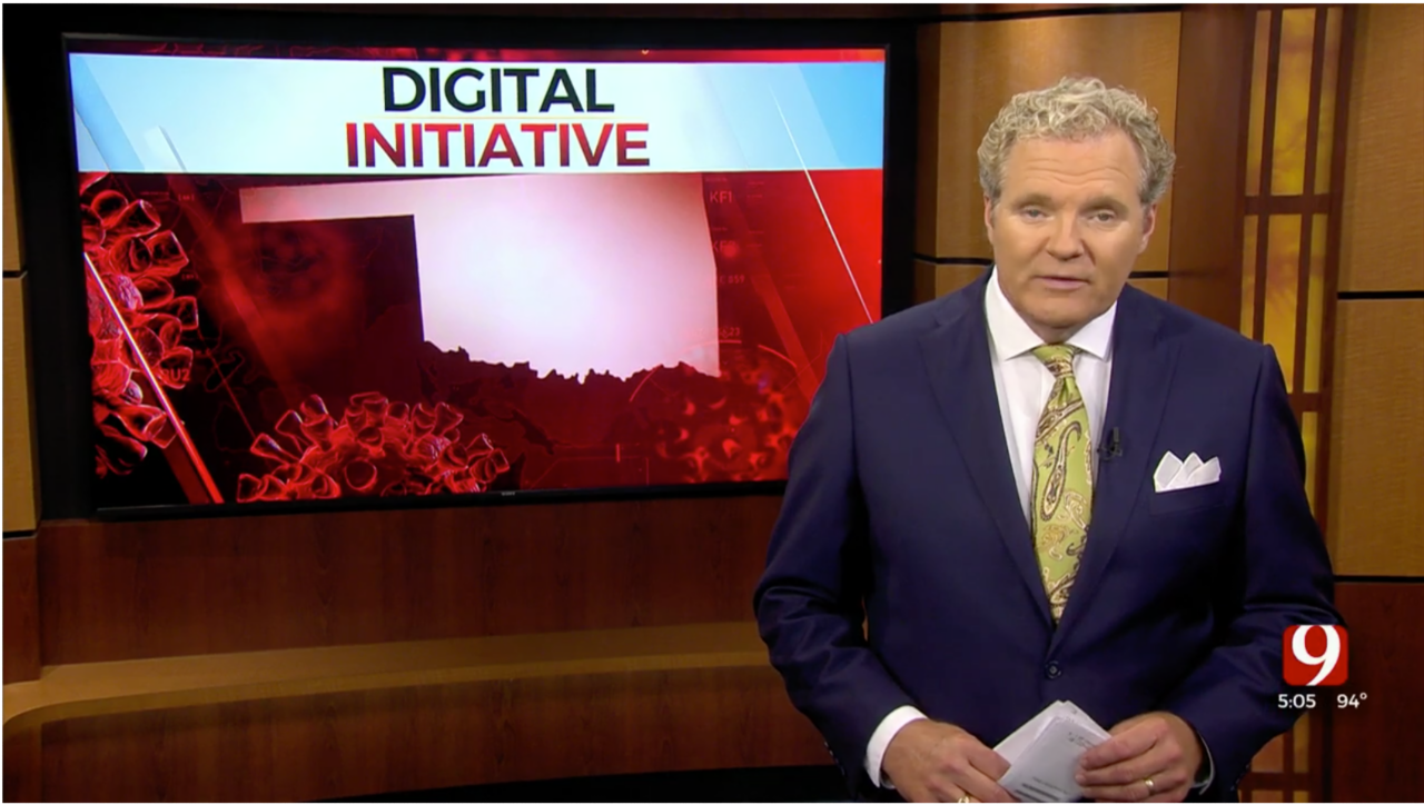 Kelly Ogle News 9 Digital Initative screenshot