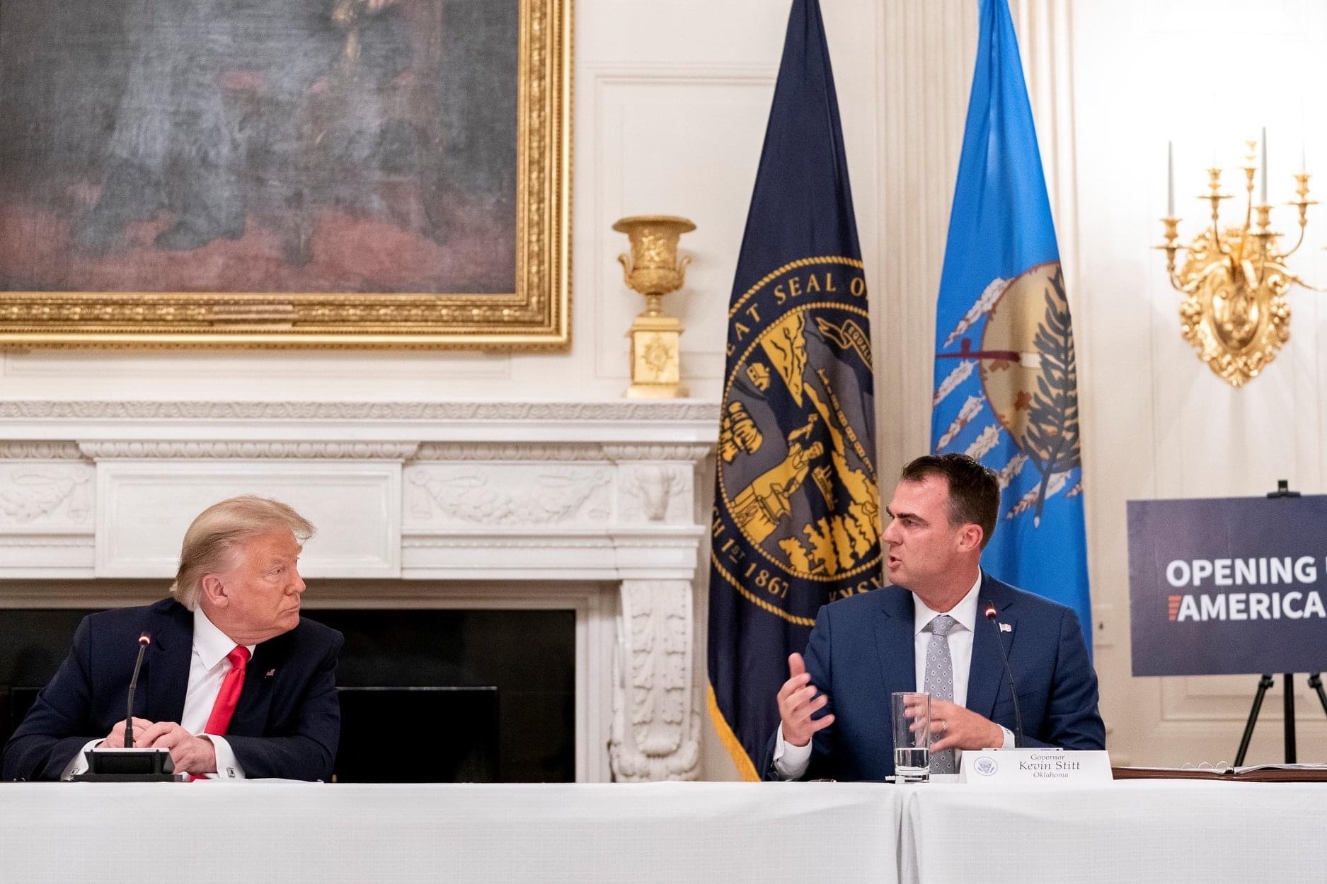 Governor Still talking with Donald Trump