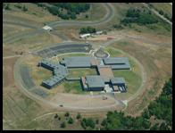 overhead view of the basic academy complex