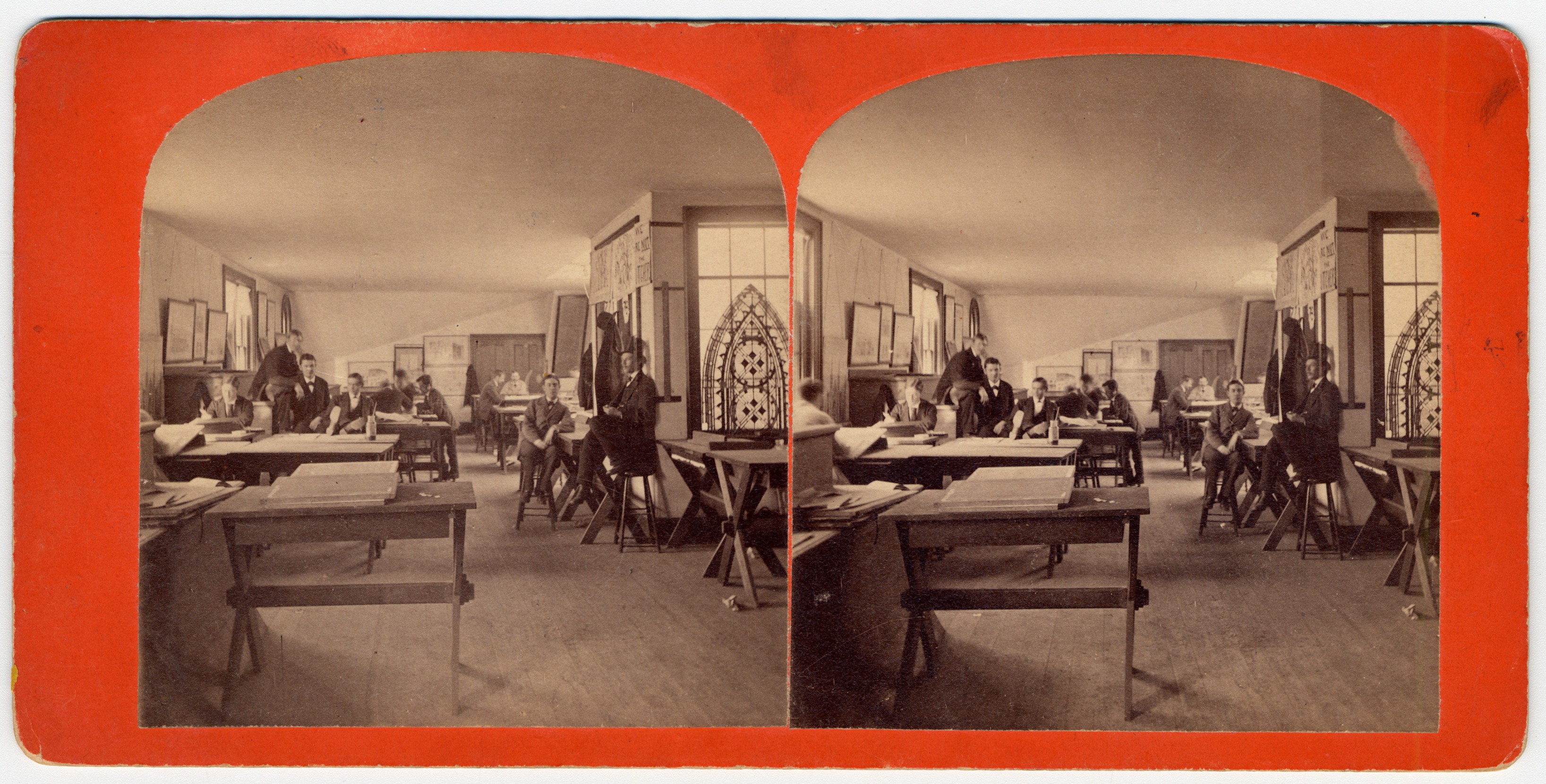 Architectural Drawing Room 1876