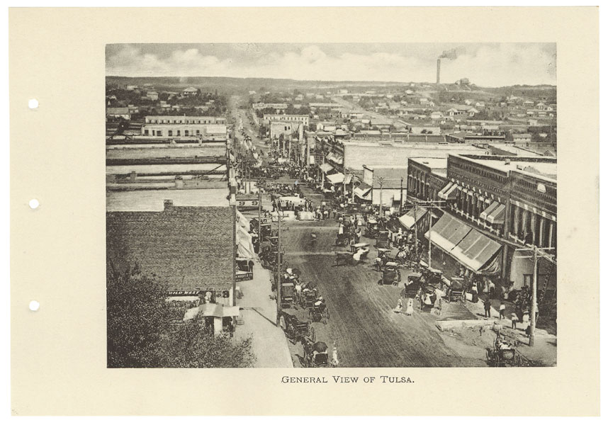 general-view downtown Tulsa 1904