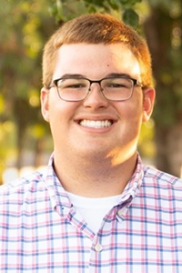 Garrett Case is a part-time clerk in the agricultural education division of CareerTech