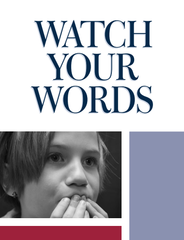 Watch Your Words Brochure
