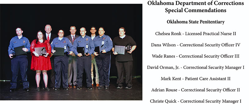 Oklahoma State Penitentiary Special Commendations Group