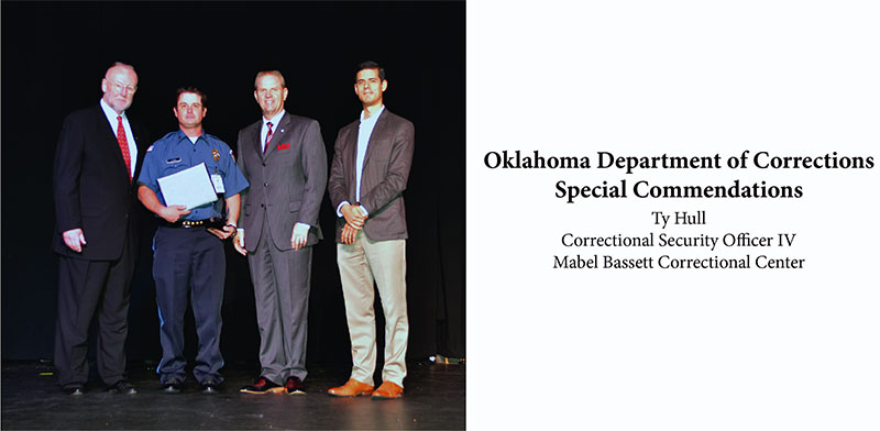  Oklahoma Department of Corrections Special Commendations - Ty Hull