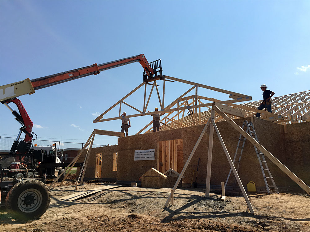 World Mission Builders build chapel at JLCC
