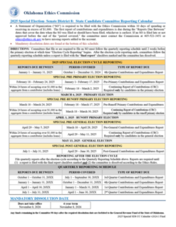 2025 Special SD 8 Calendar