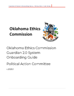 Guardian 2.0 Political Action Committee User Manual