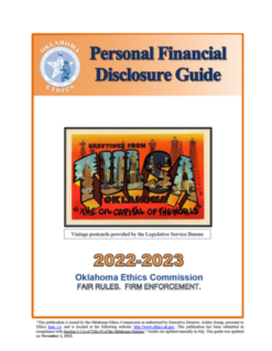 Personal Financial Disclosure Guide