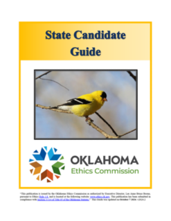 State Candidate Guide