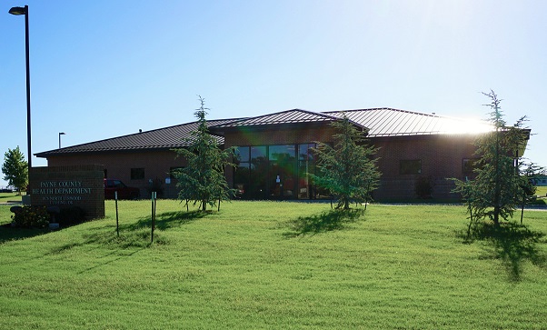 Cushing Health Department Outside View