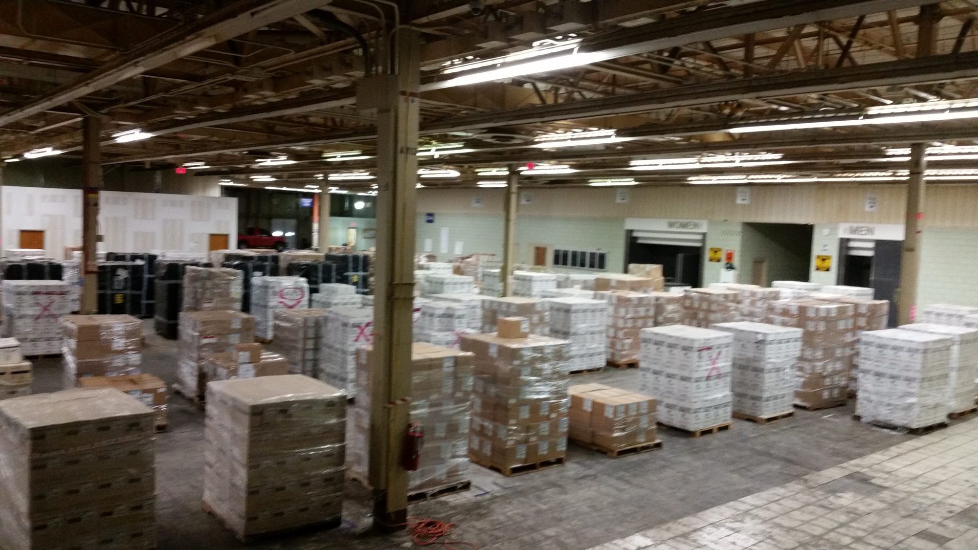 Warehouse of medication and supplies