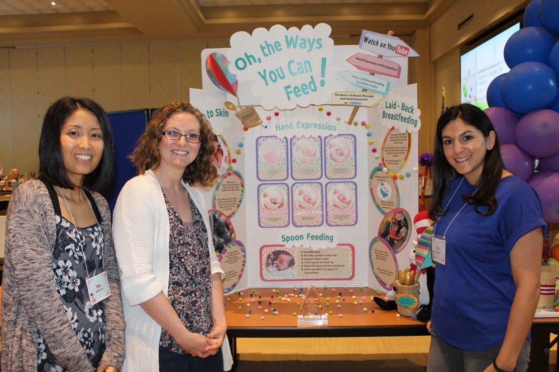 OKC-County Health Department are pictured with their winning poster entry. 