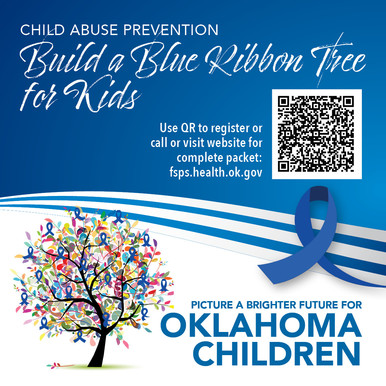 Blue ribbon tree 