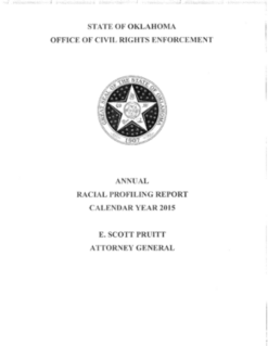 2015 Racial Profiling Report