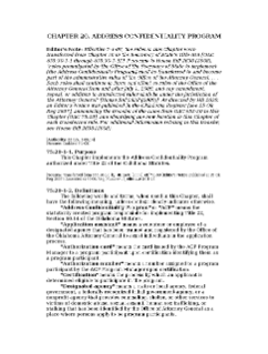 CHAPTER 20. ADDRESS CONFIDENTIALITY PROGRAM