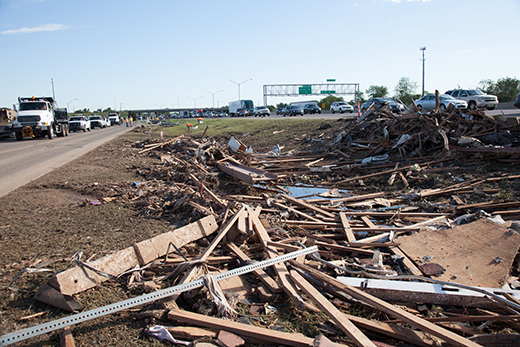 I-35 in Moore after 2013 tornado