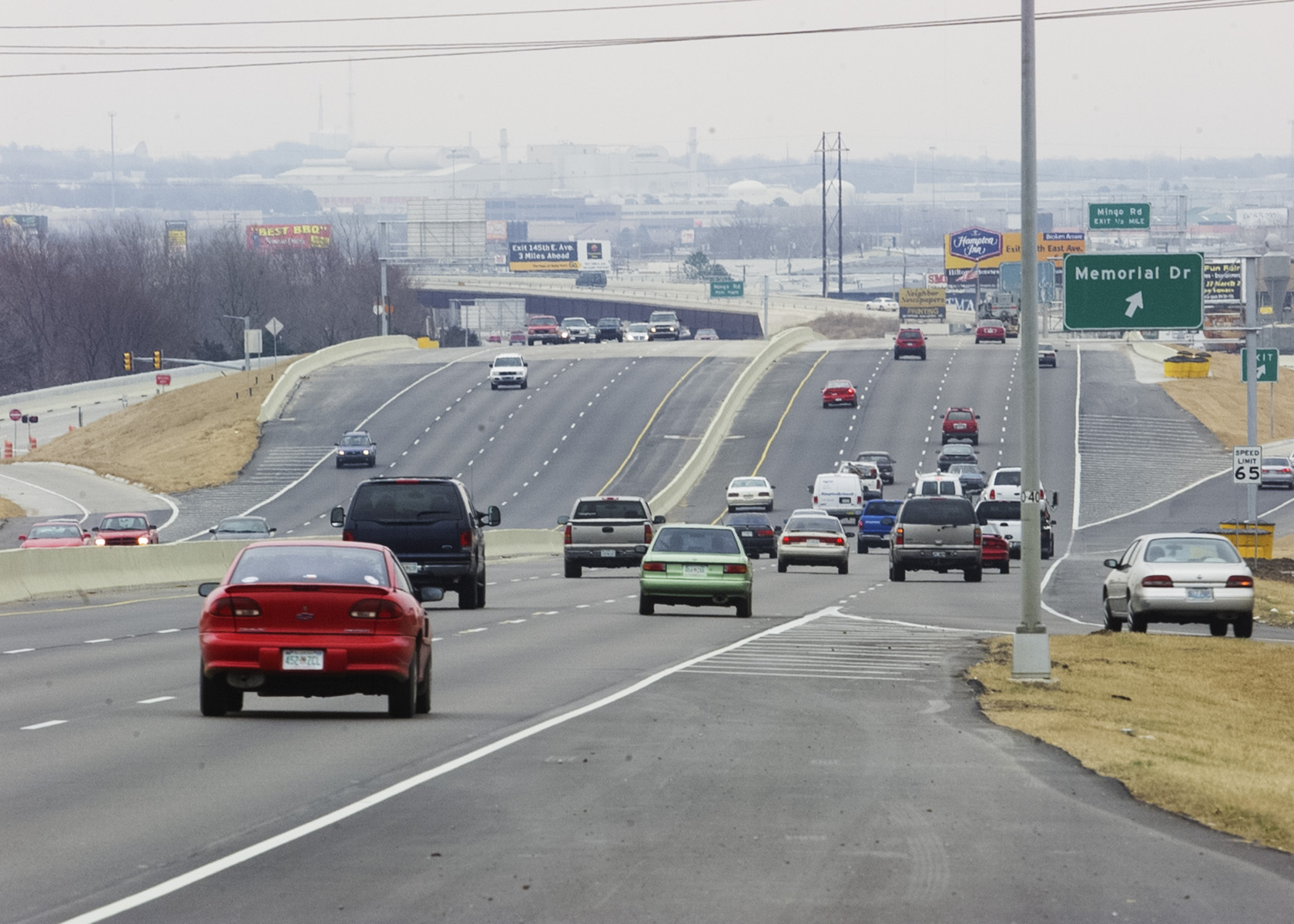 Broken Arrow Expressway in Tulsa