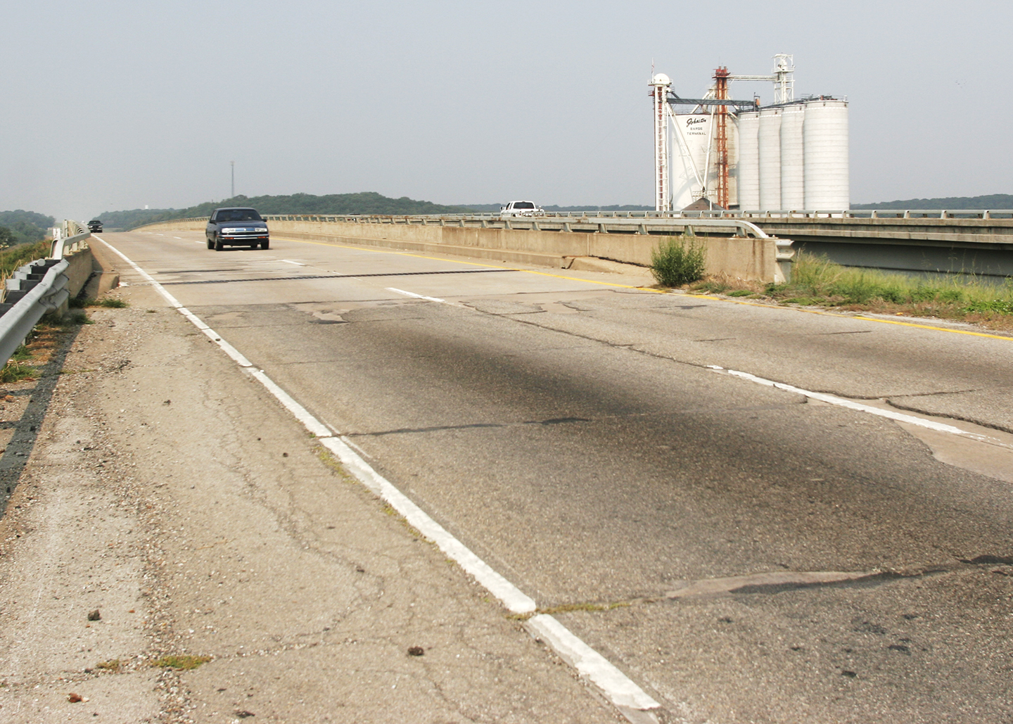 US-412 bridge over the Verdigris River in Rogers County