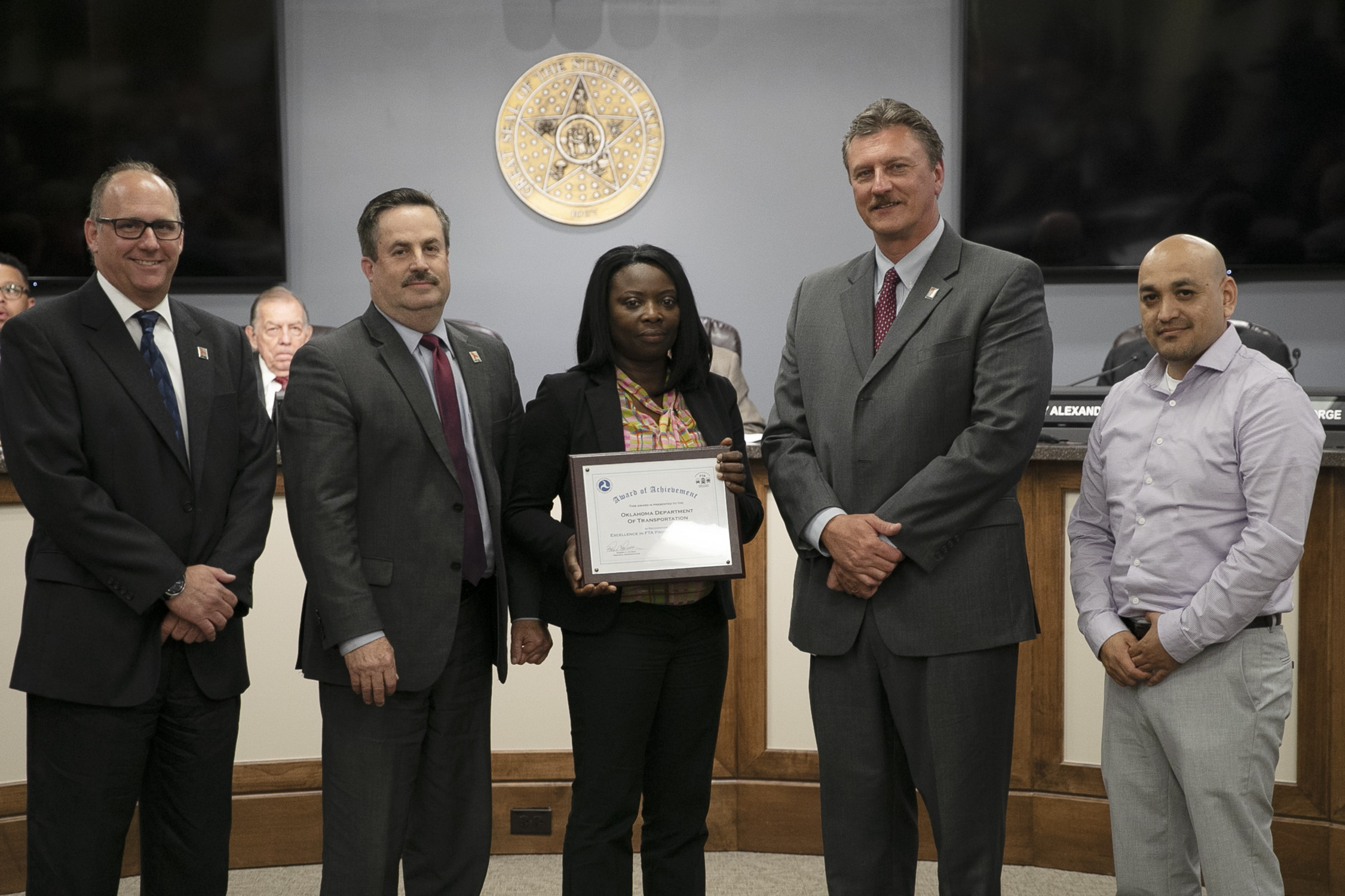 FTA award to ODOT Transit Programs Division 