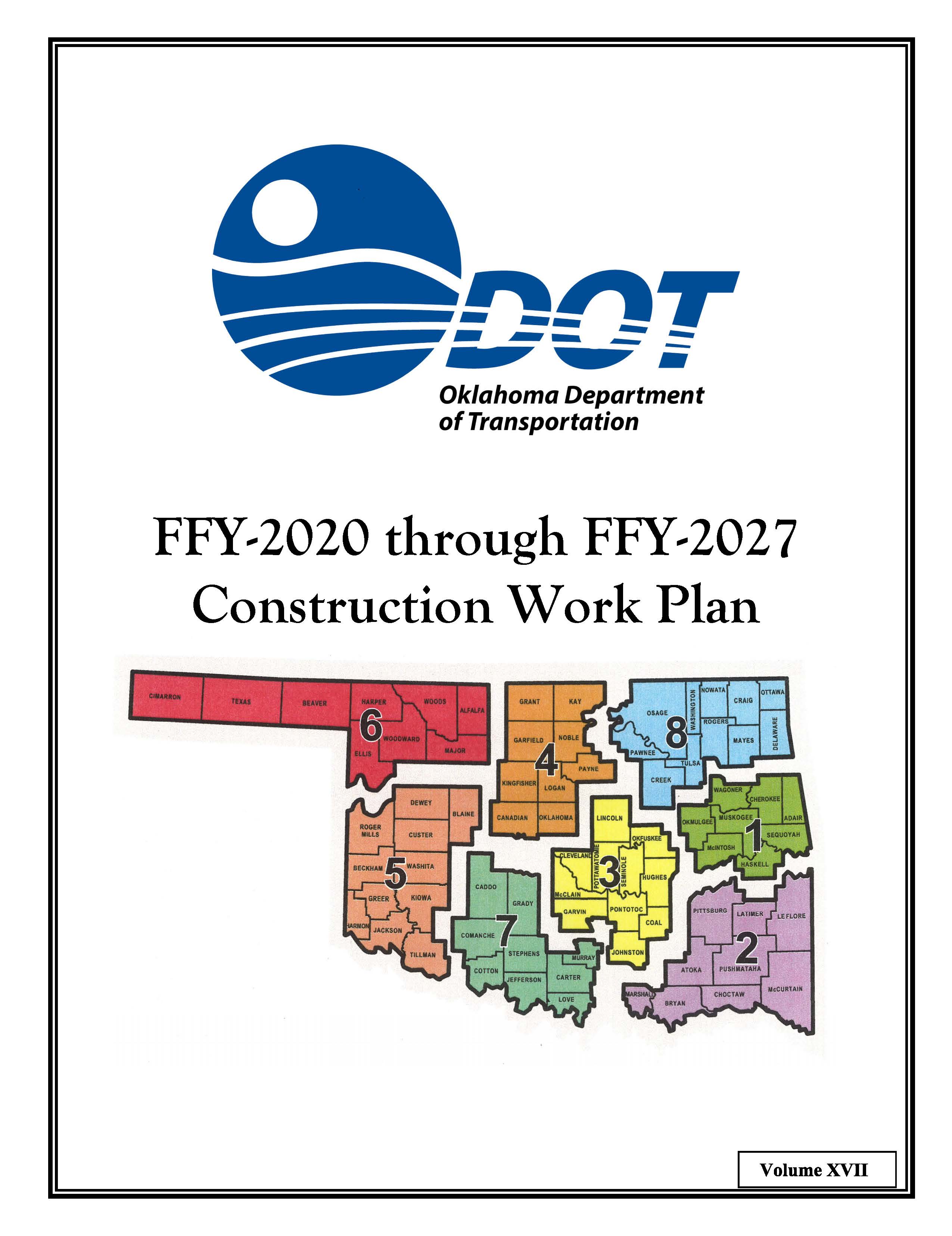 ODOT Eight-year Construction Work Plan