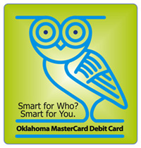 Oklahoma MasterCard Debit Card Logo