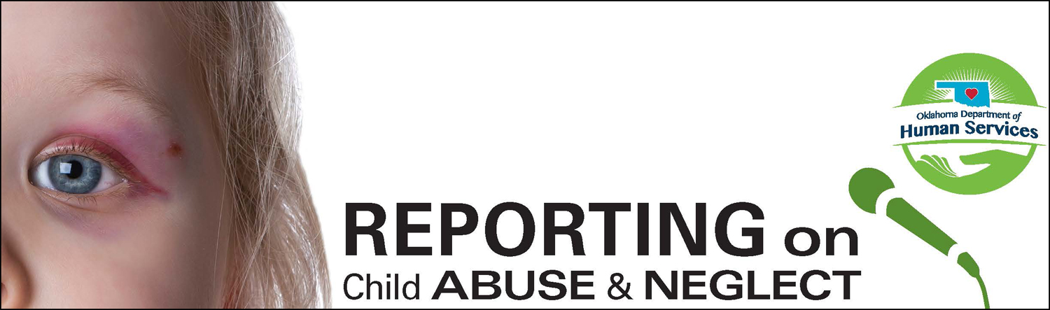 Photo that says Reporting on Child Abuse and Neglect