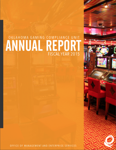 2015 Gaming Compliance Annual Report 