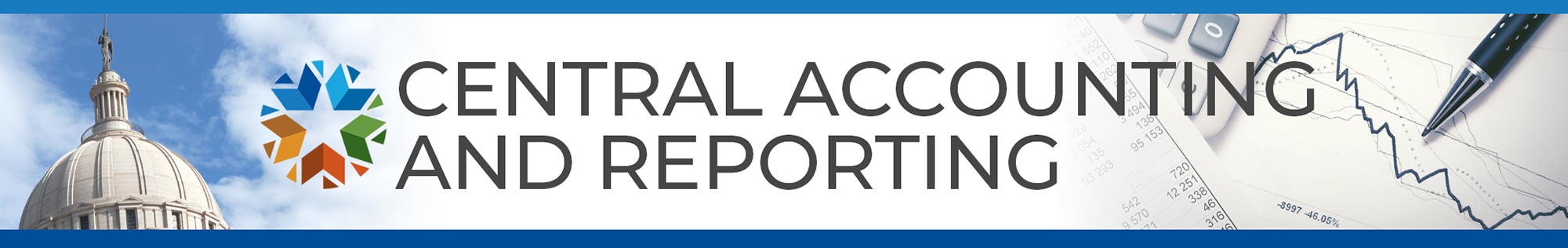 Central Accounting & Reporting banner